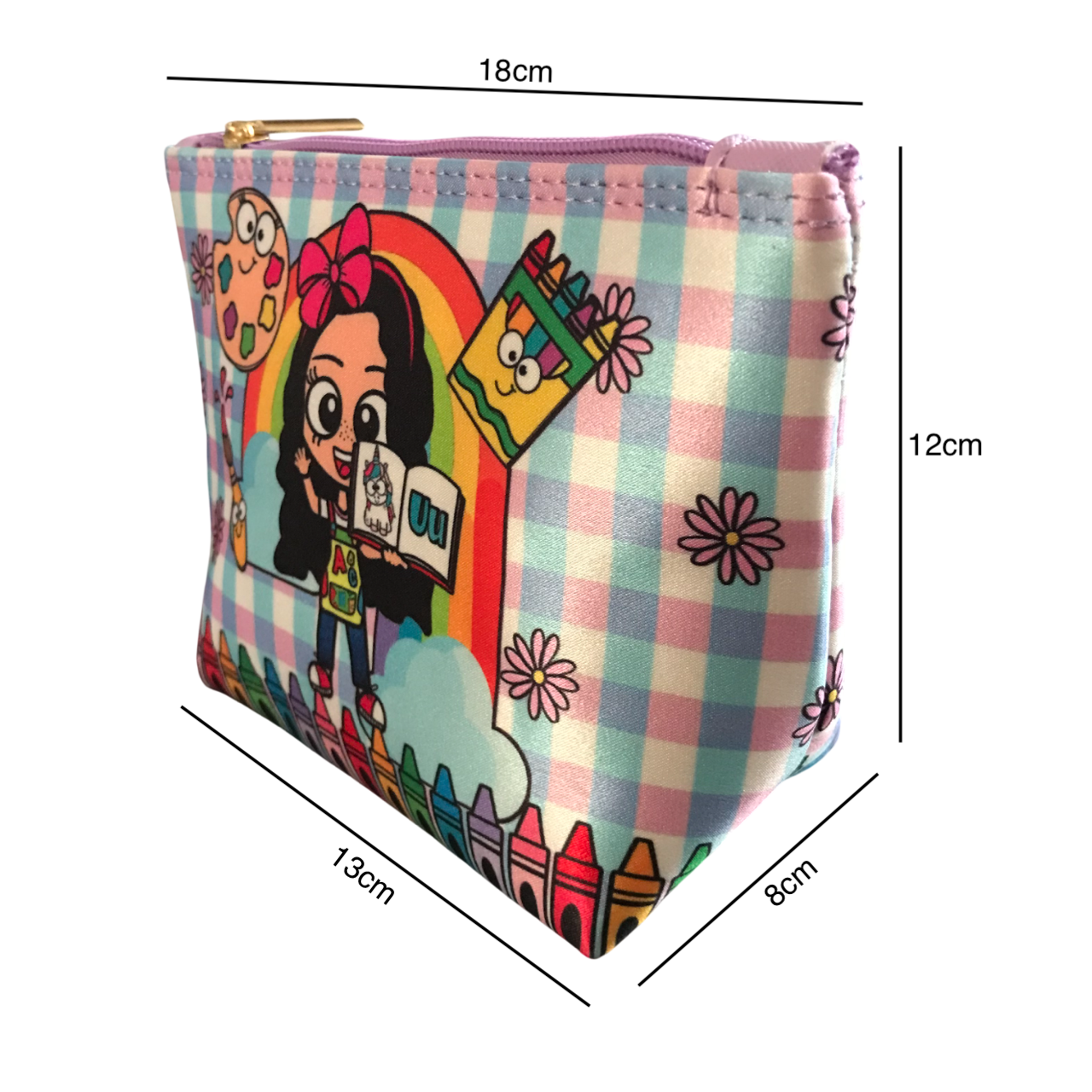 Cosmetiquera Mini Maestra Acuarelas/Crayolas