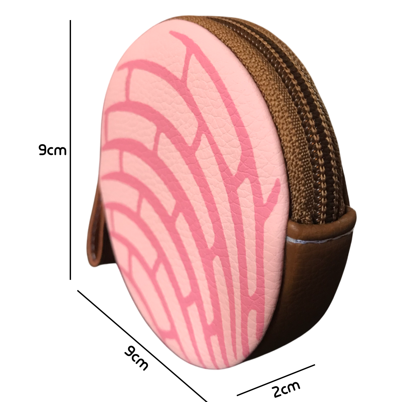 Monedero Concha Rosa