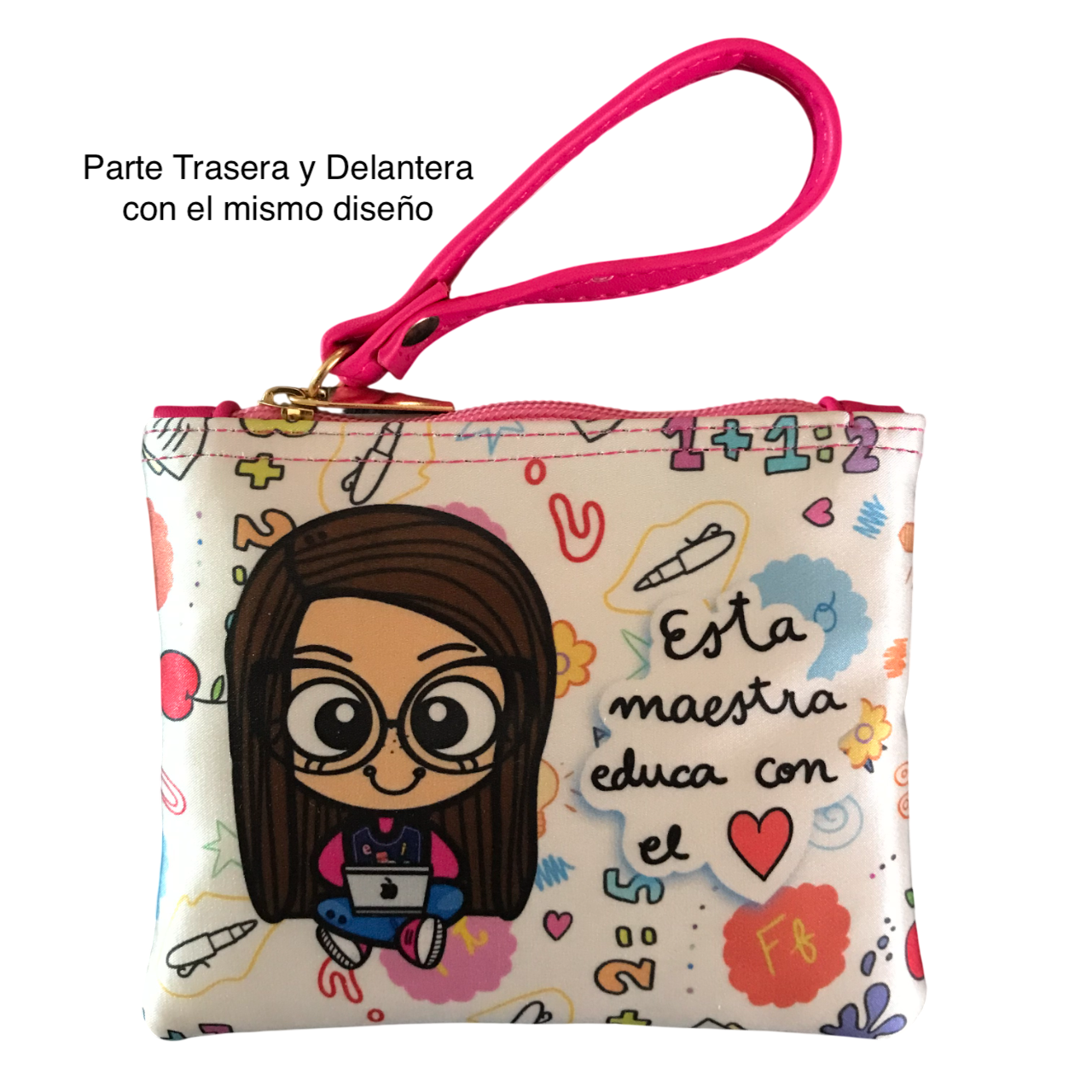 Monedero Cuadrado Esta Maestra Educa Con El Corazon