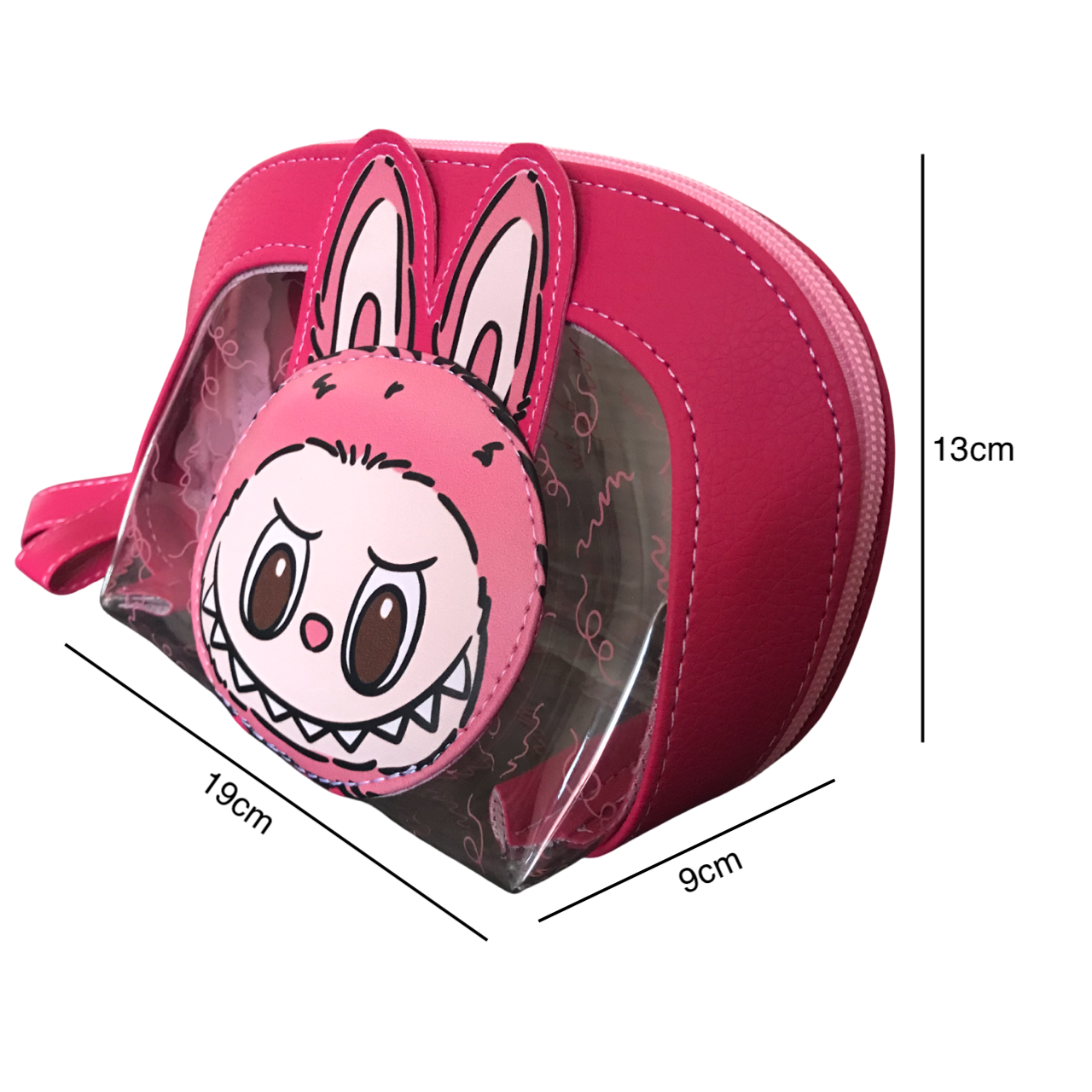 Cosmetiquera Labubu Rosa