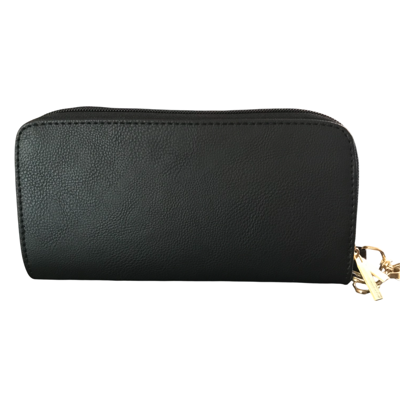 Cartera Doble Cierre Espaciosa Negro