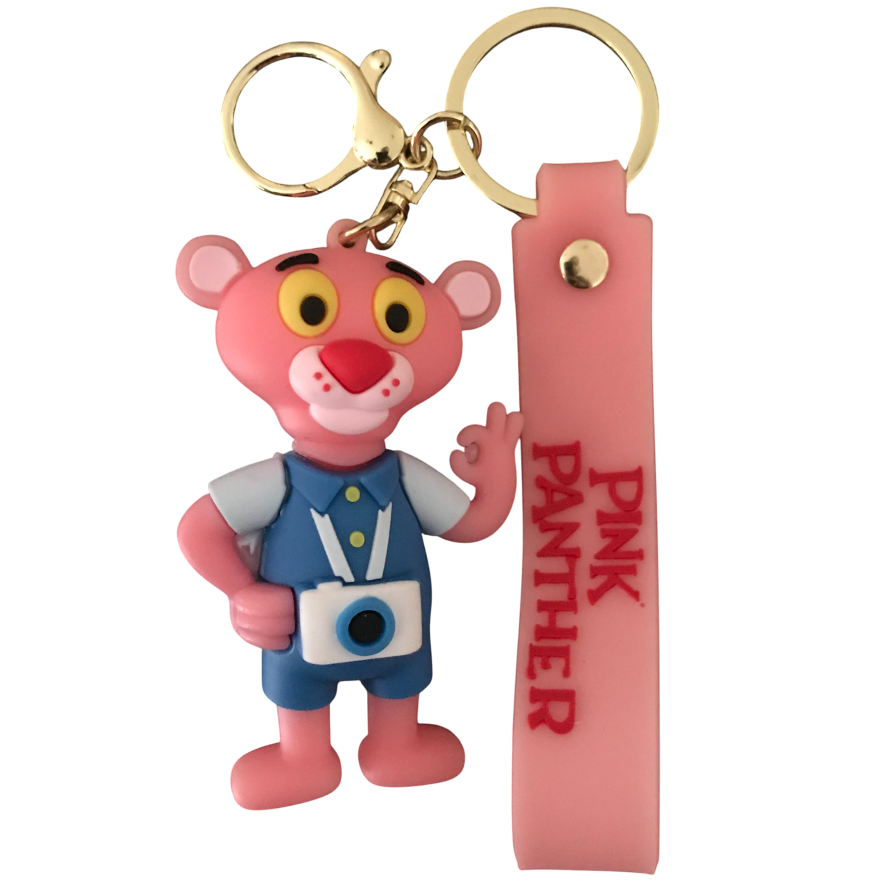 Llavero Pantera Rosa Camara