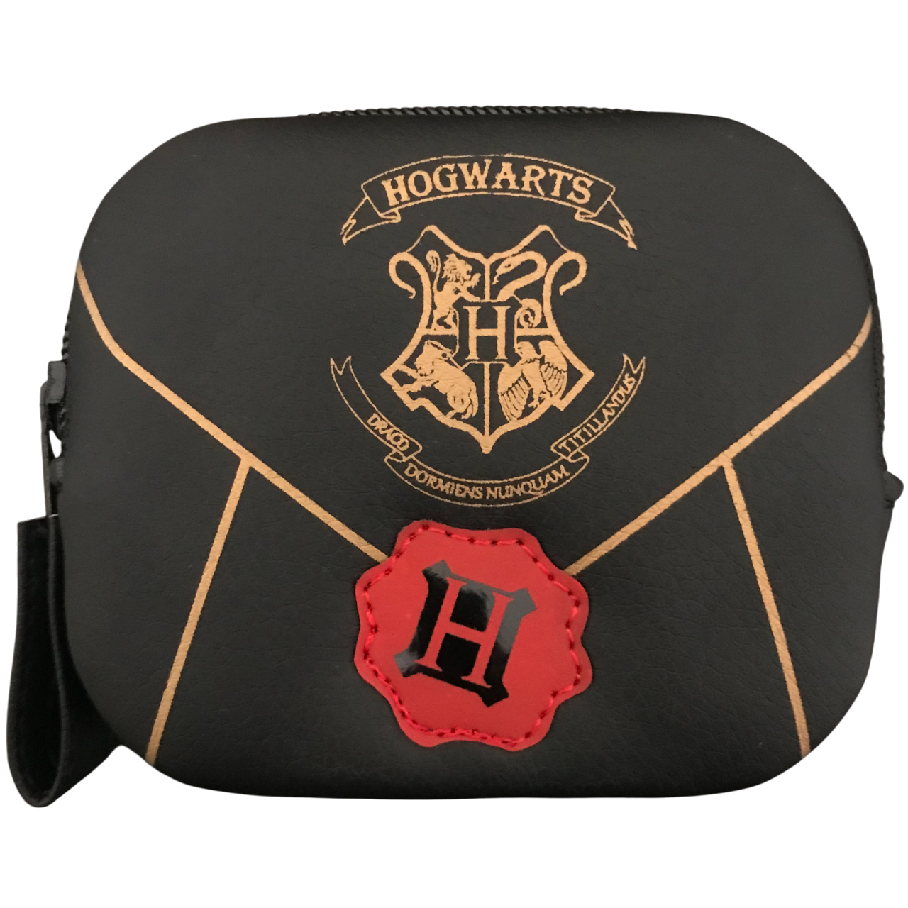 Monedero Harry Potter Carta Negro