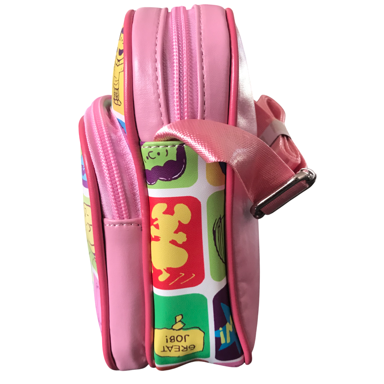 Bandolera Mini Snoopy Rosa