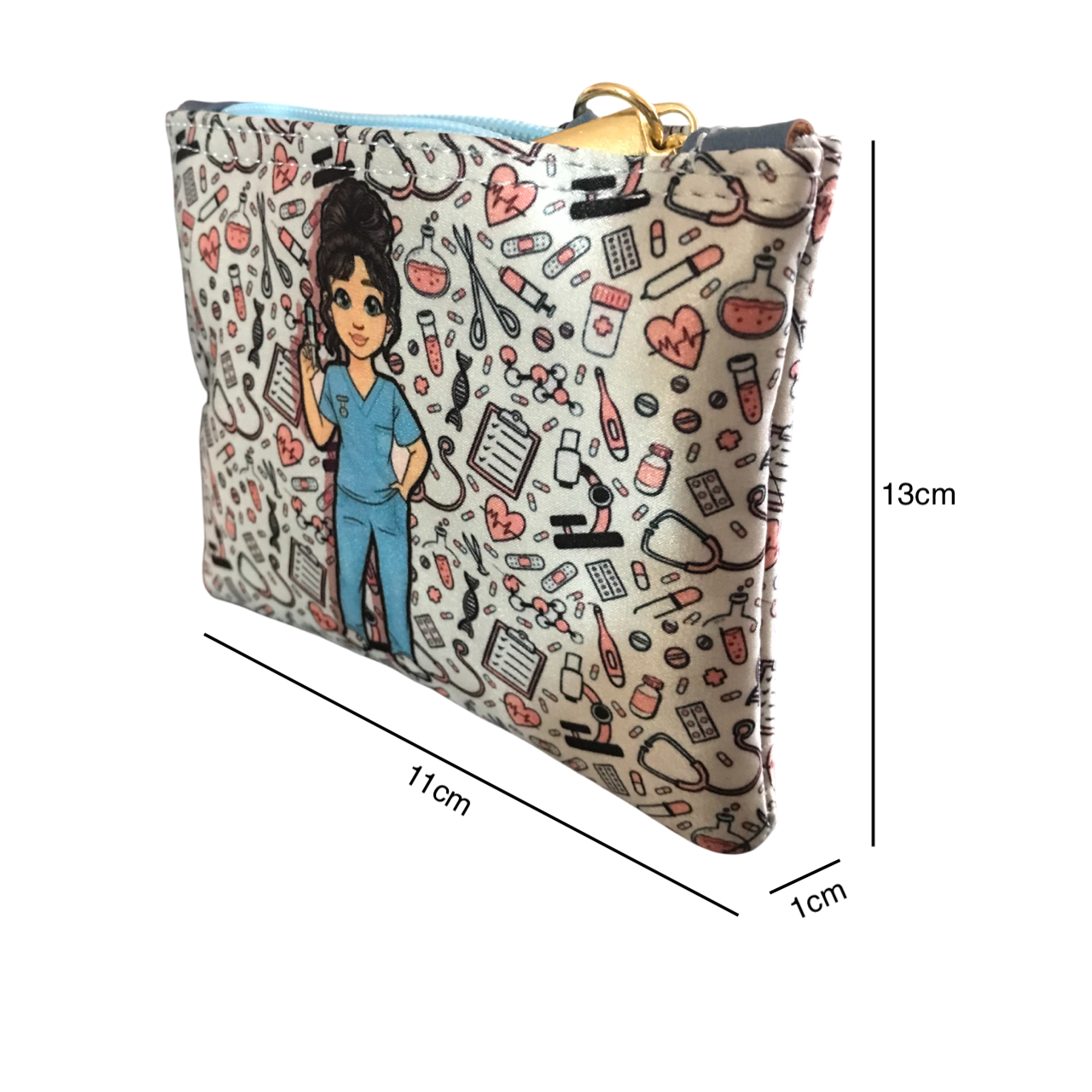 Monedero Enfermera Doctora Blanco