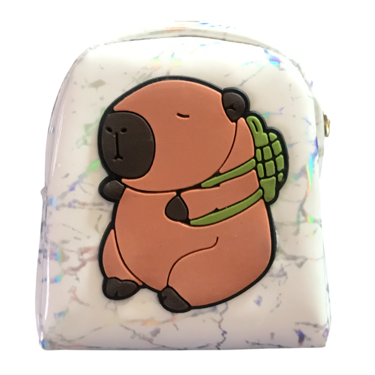 Monedero Capibara Con Argolla