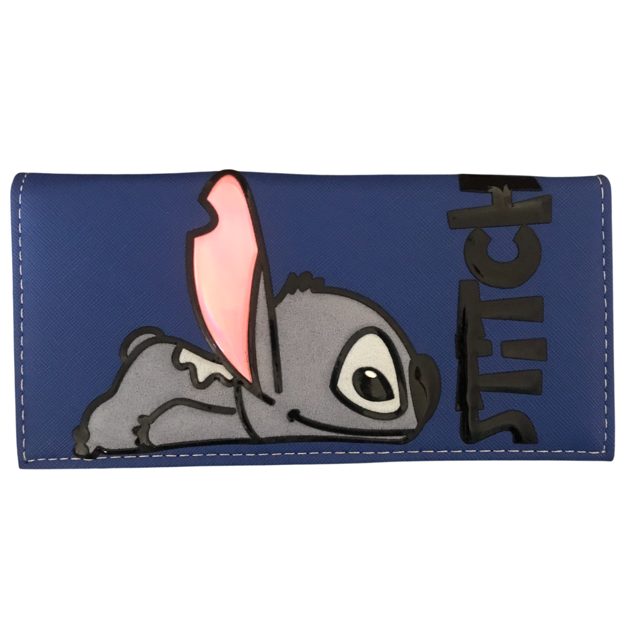 Cartera Stitch Azul Rey