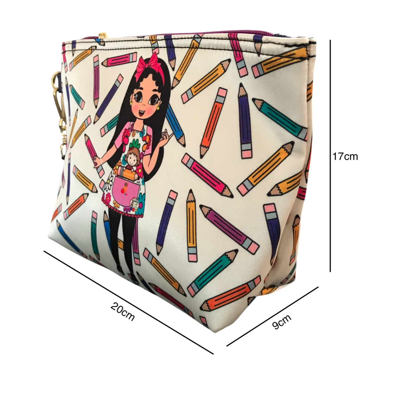 Cosmetiquera Maestra Lapices