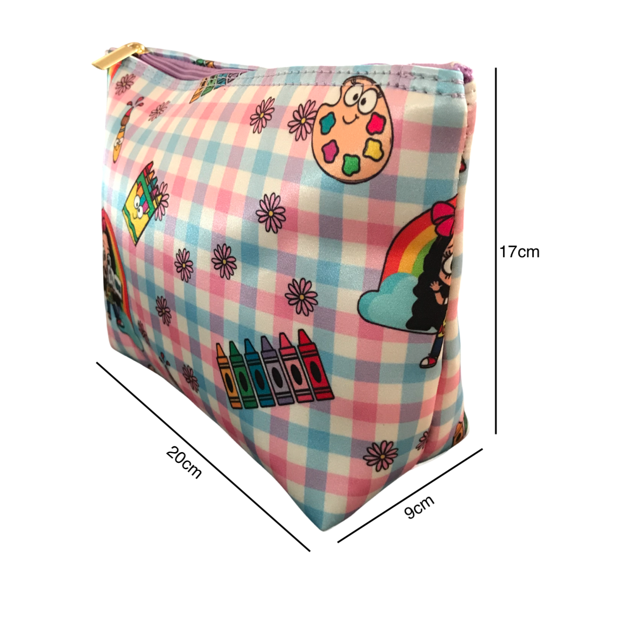 Cosmetiquera Maestra Acuarelas/Crayolas