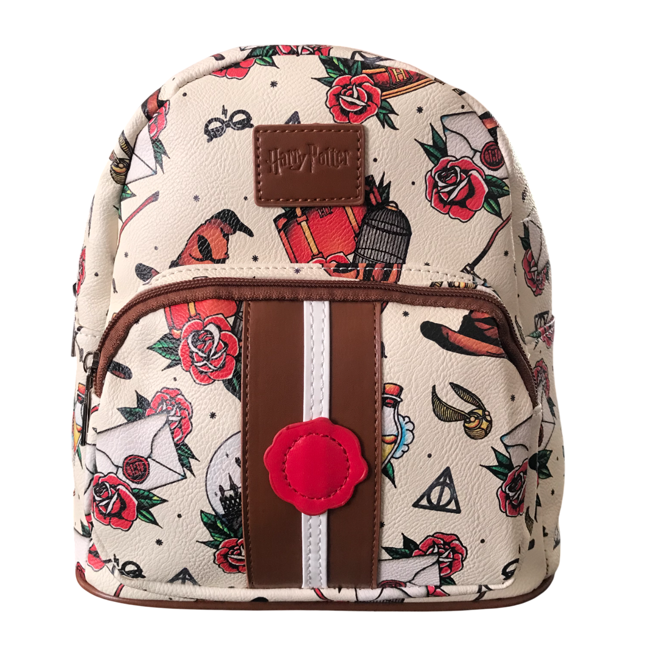 Mochila Mini Harry Potter Beige