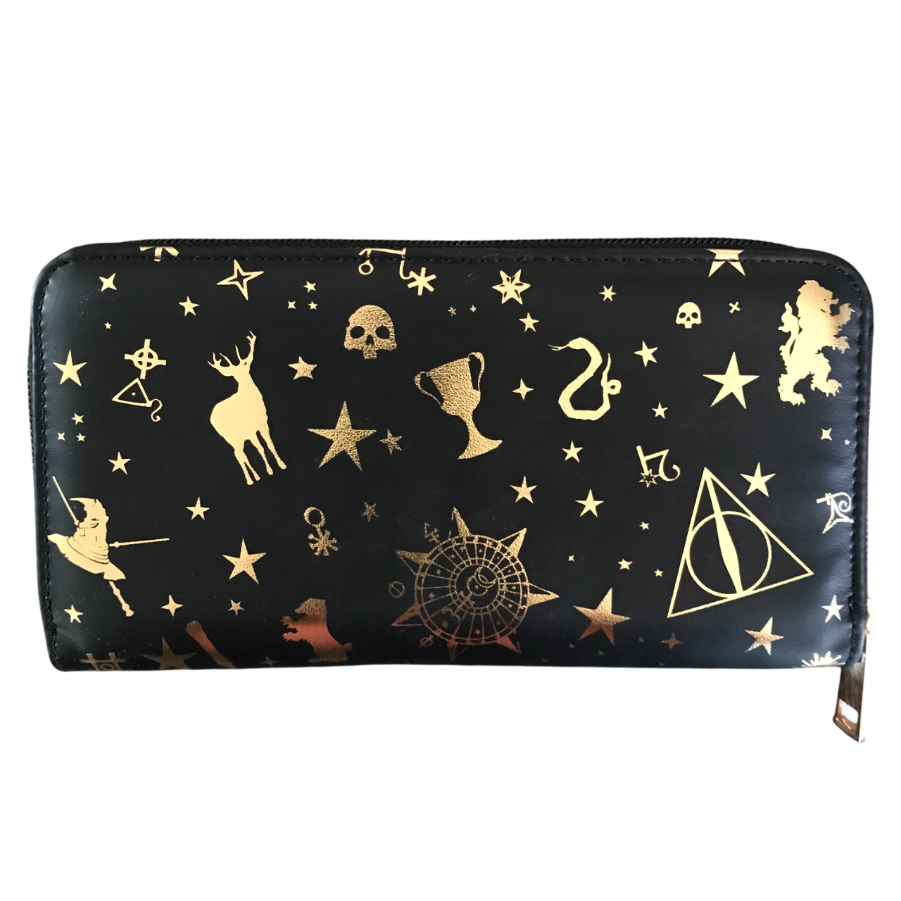 Cartera Harry Potter Hogwarts Escudo Dorado