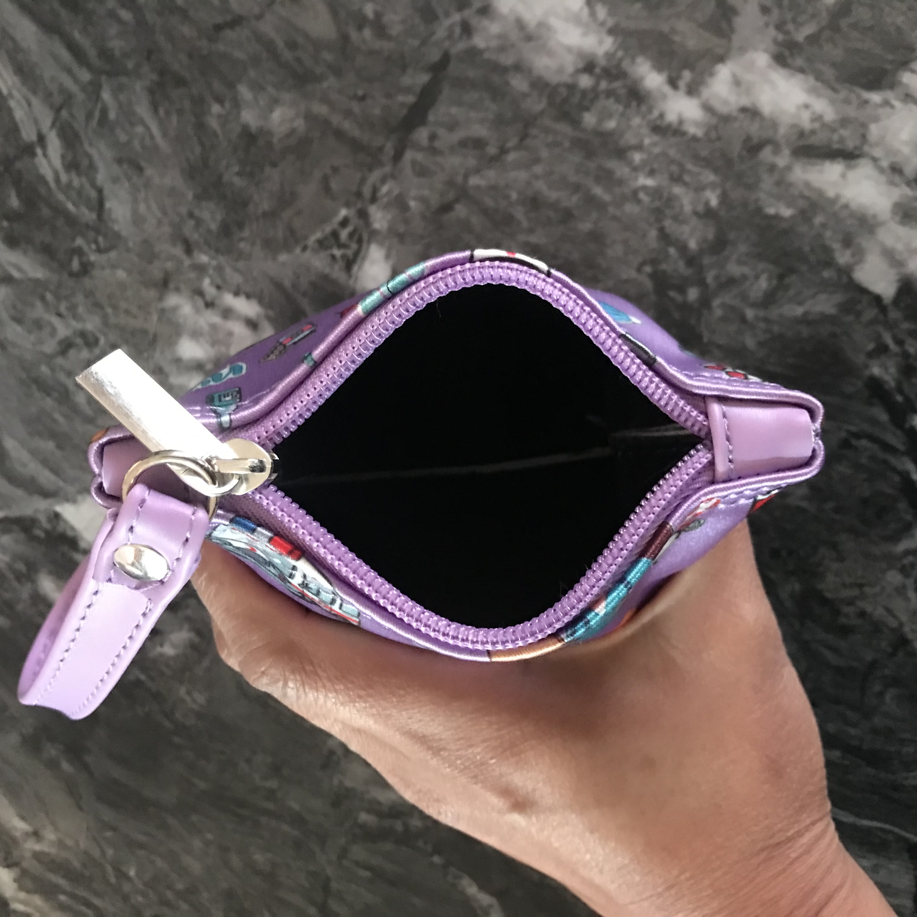 Monedero Enfermera Doctora Morado