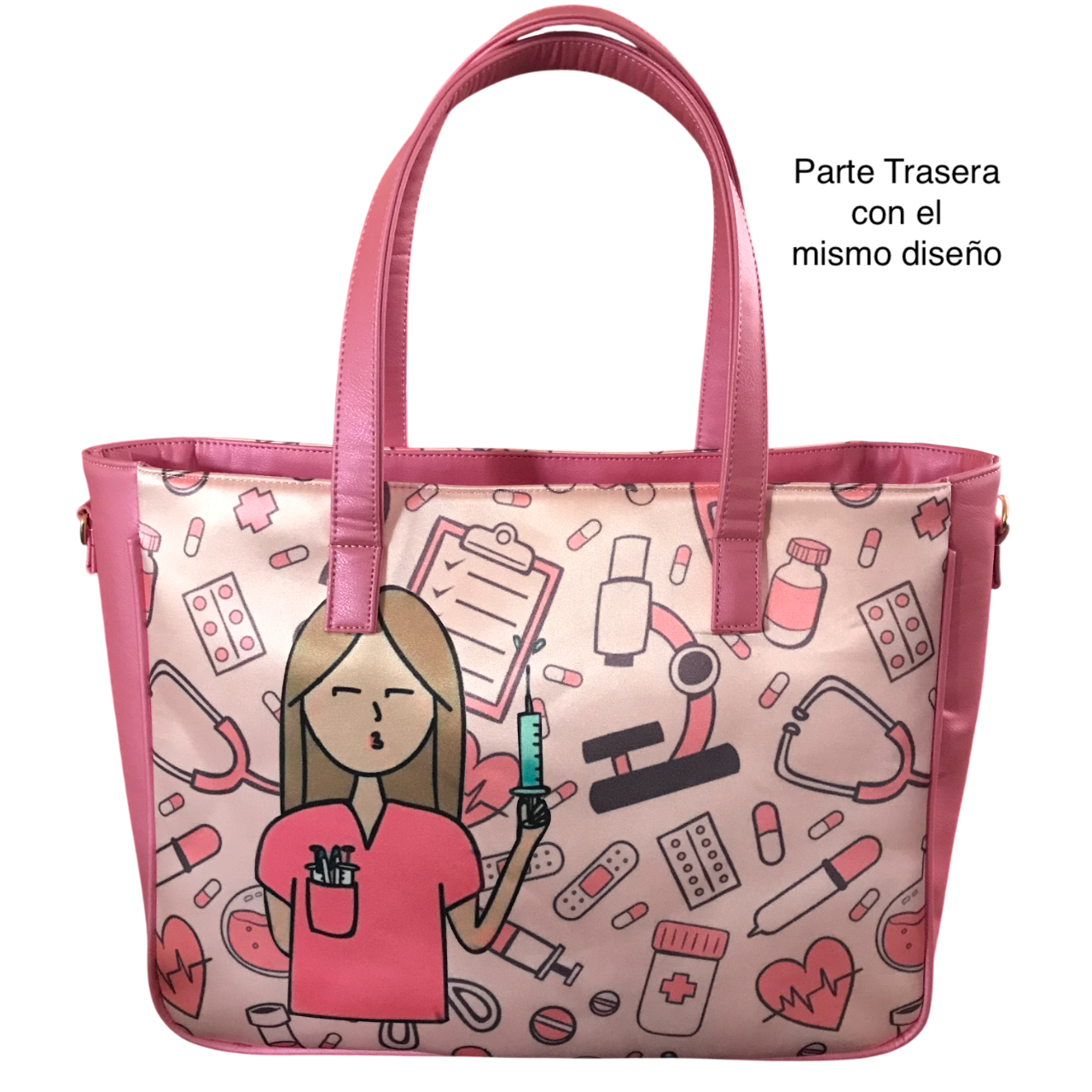 Bolsa Enfermera Doctora Rosa