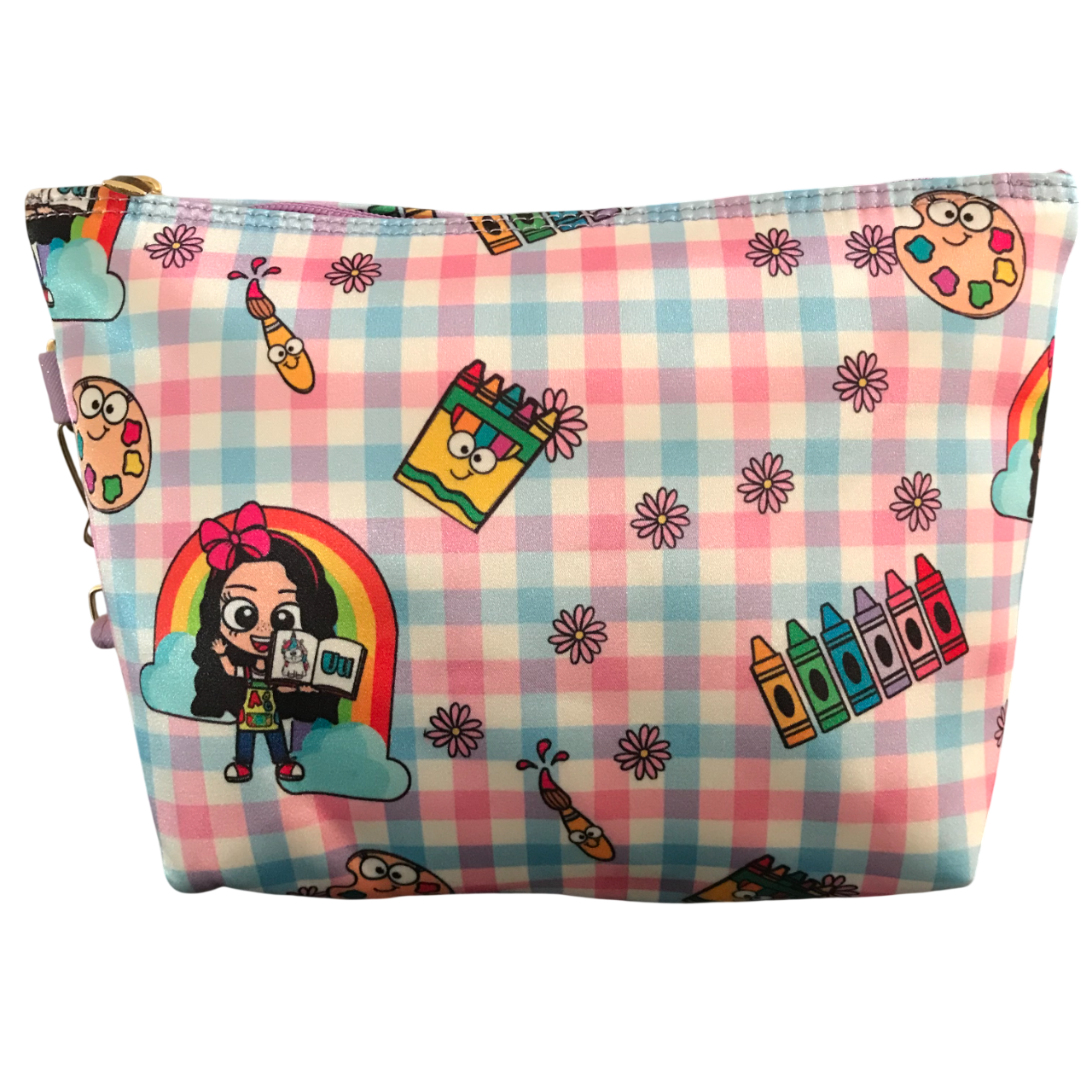 Cosmetiquera Maestra Acuarelas/Crayolas