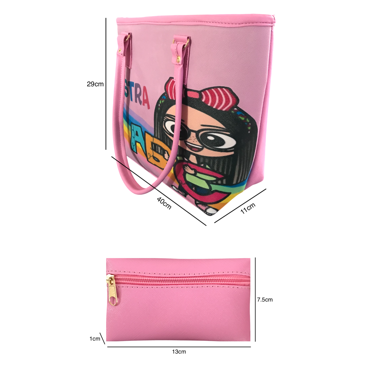 Bolsa Maestra ABC (Bolsa + Bolsita Multiusos)