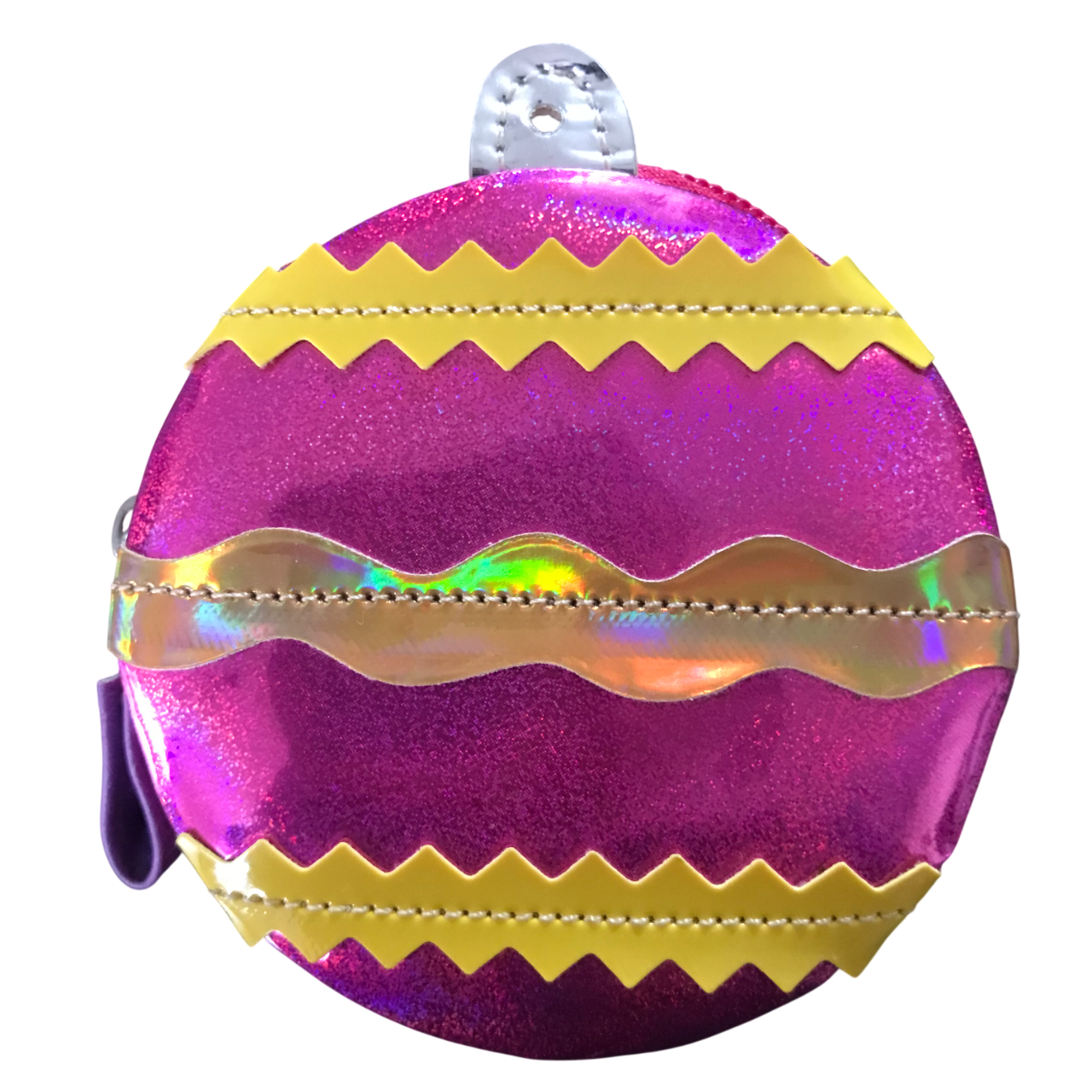 Monedero Navidad Christmas Esfera Rosa