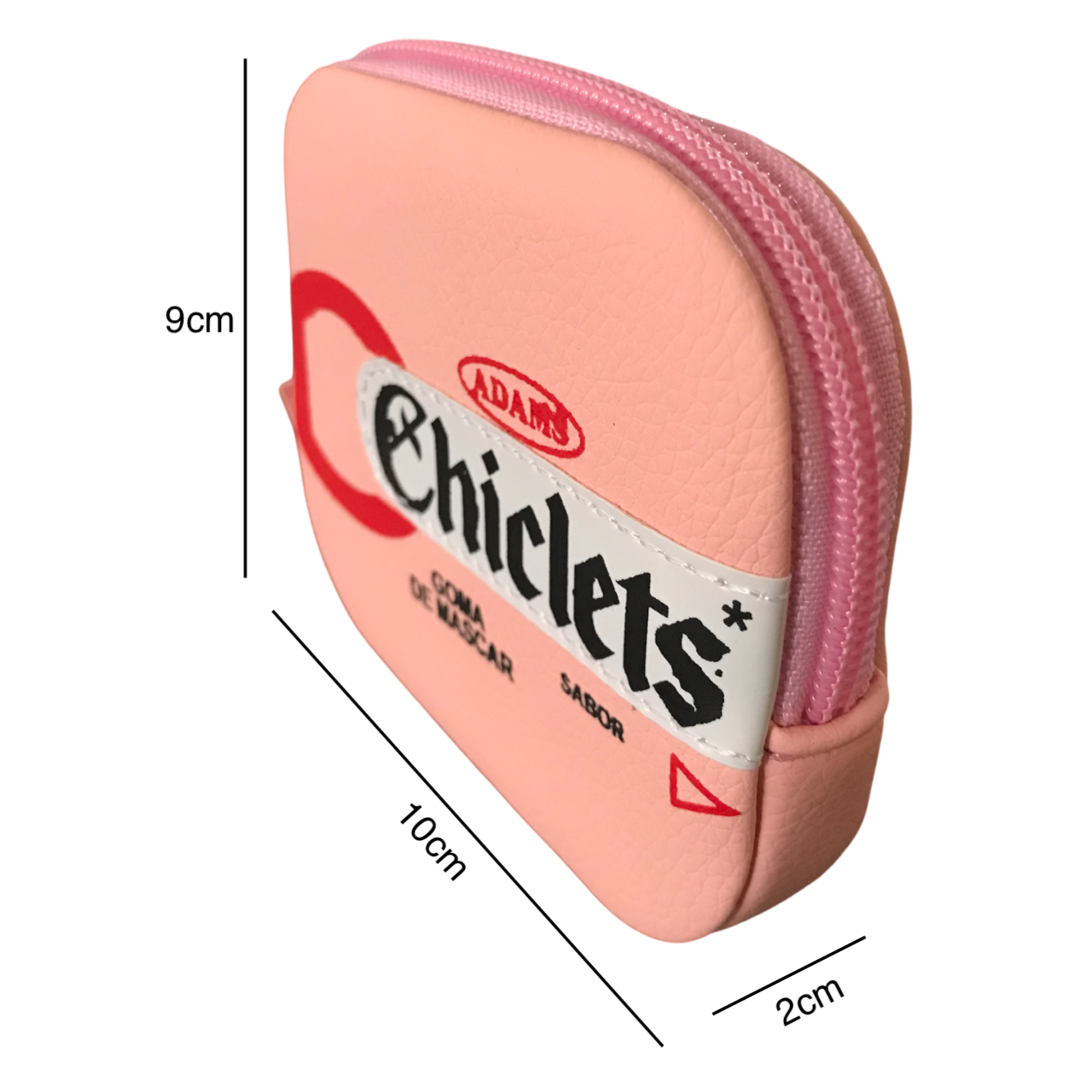 Monedero Chiclets Rosa
