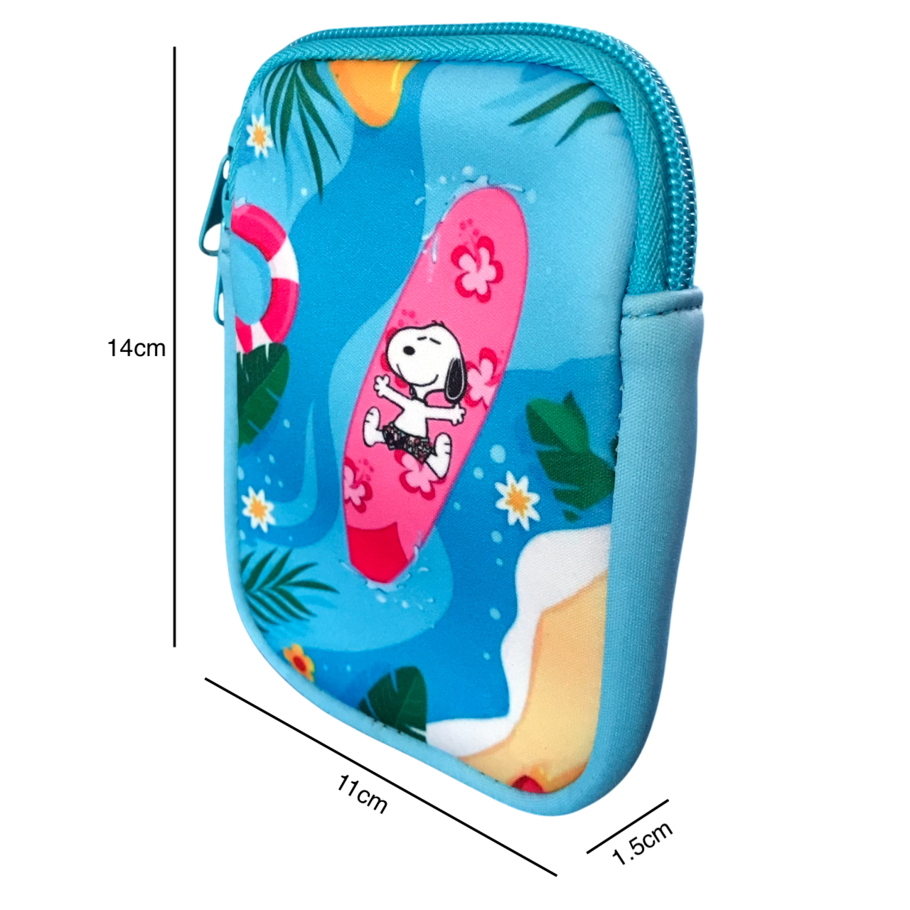 Bolsa Multiusos Para Termo Con Correa Snoopy Surf
