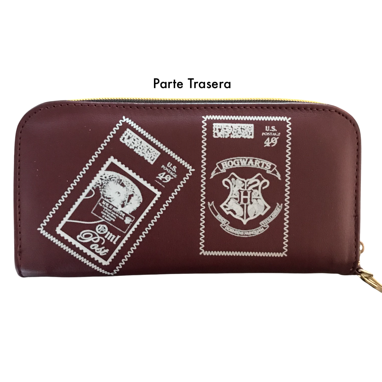 Cartera Doble Cierre Harry Potter Platform Vino