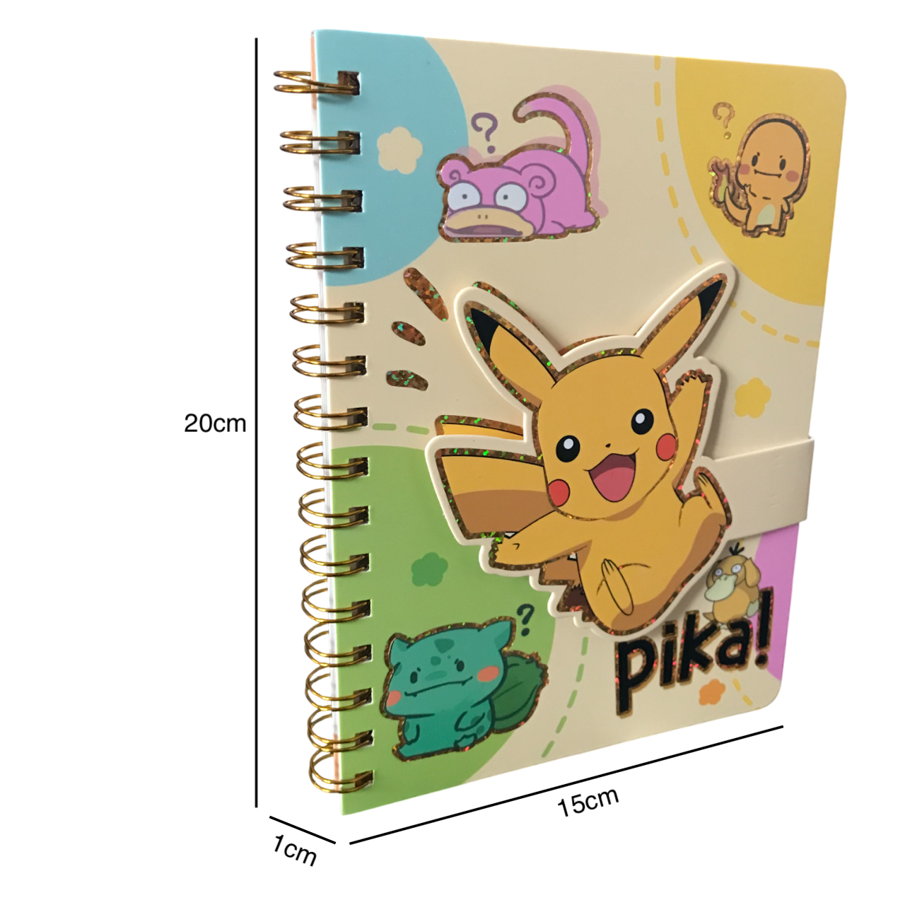 Libreta Pokemon Pikachu Pasta Semidura 70 Hojas - Modelo B