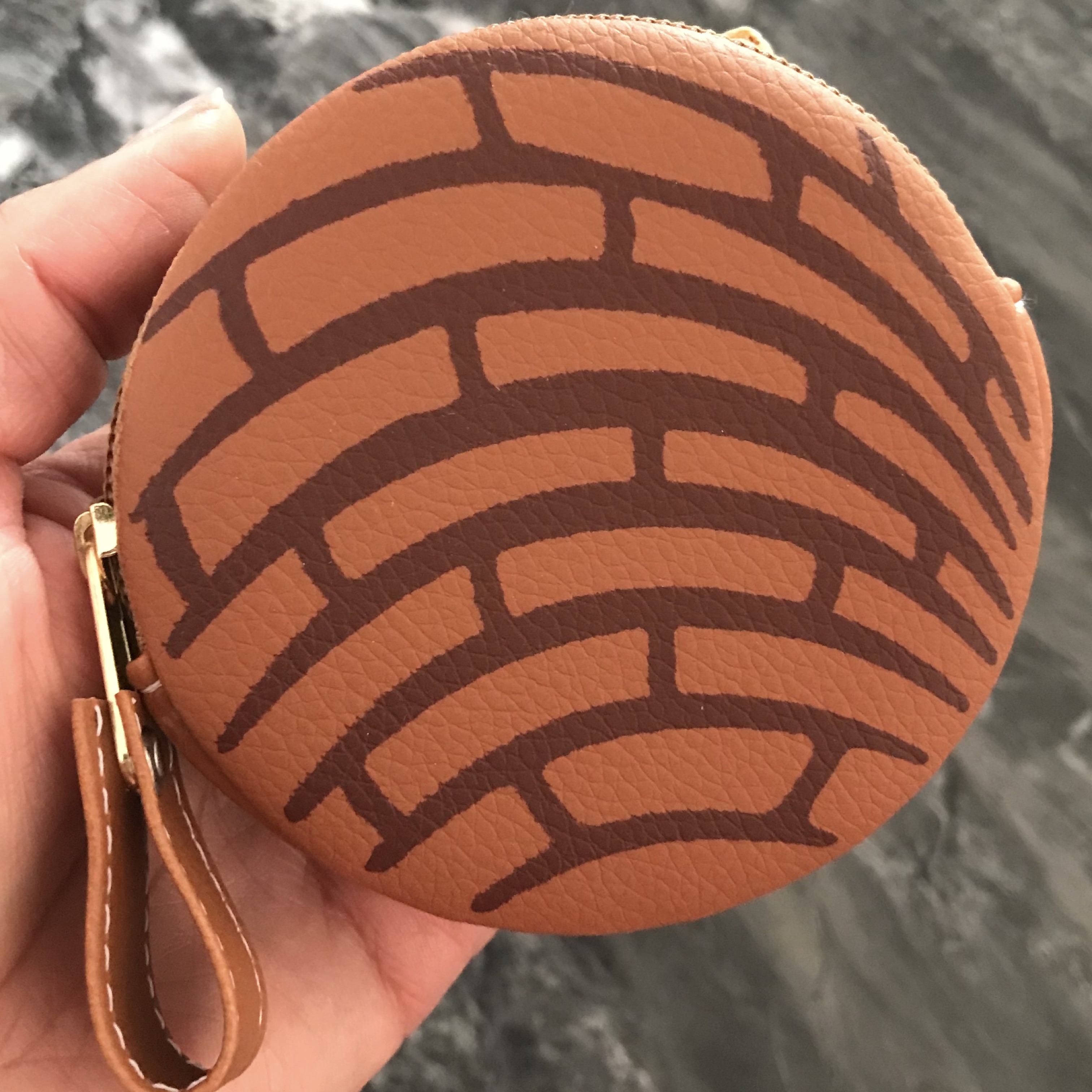 Monedero Concha Chocolate