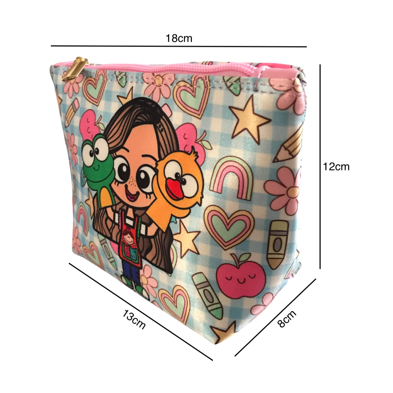 Cosmetiquera Mini Maestra Titeres