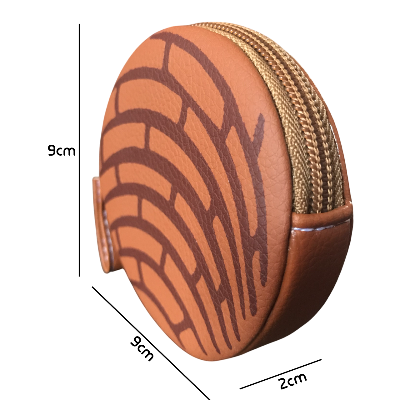 Monedero Concha Chocolate