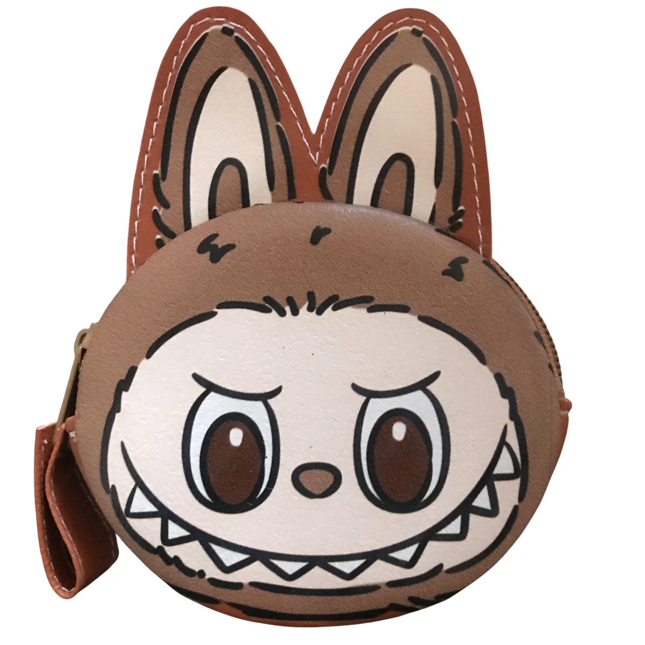 Monedero Labubu Marrón