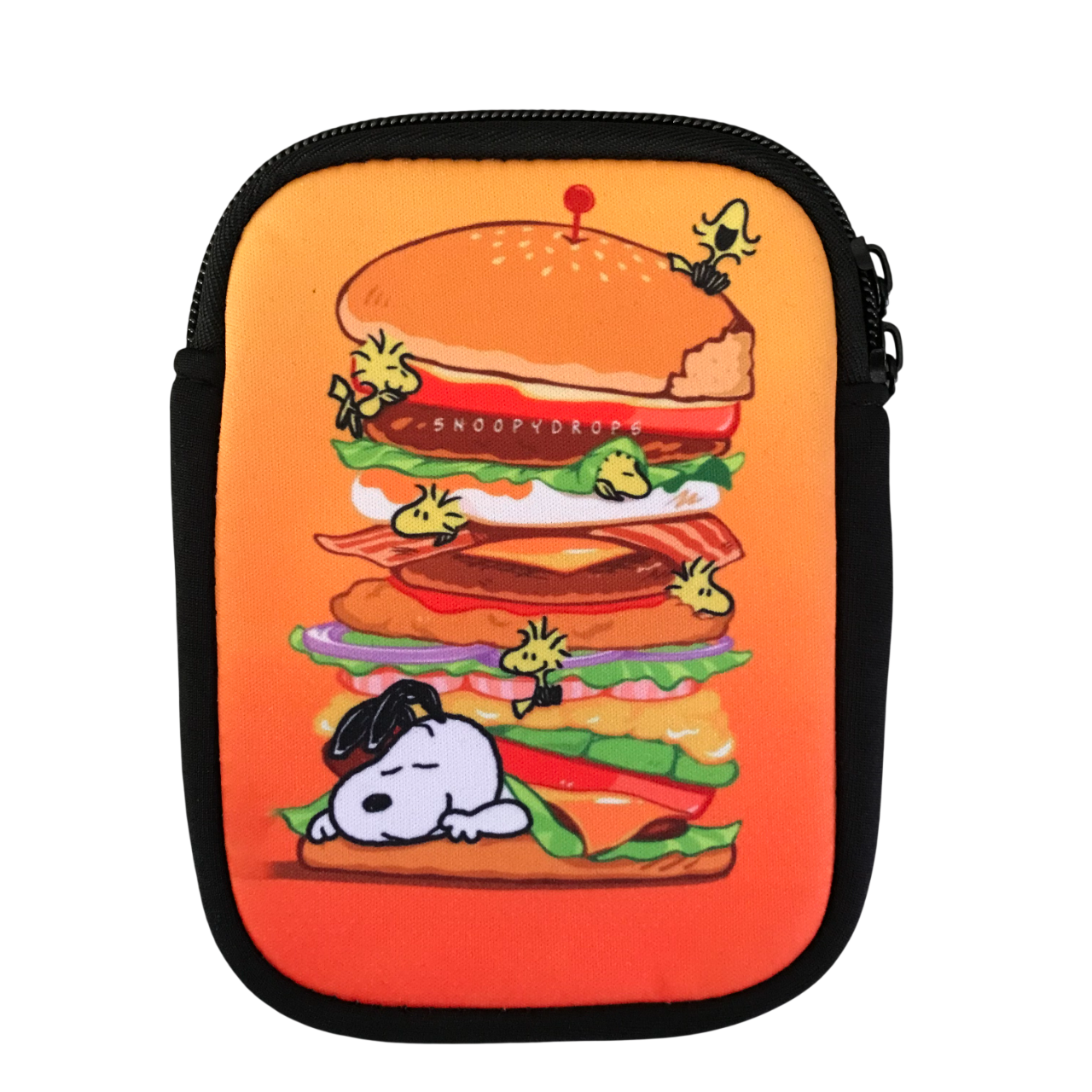 Bolsa Multiusos Para Termo Con Correa Snoopy Hamburguesa