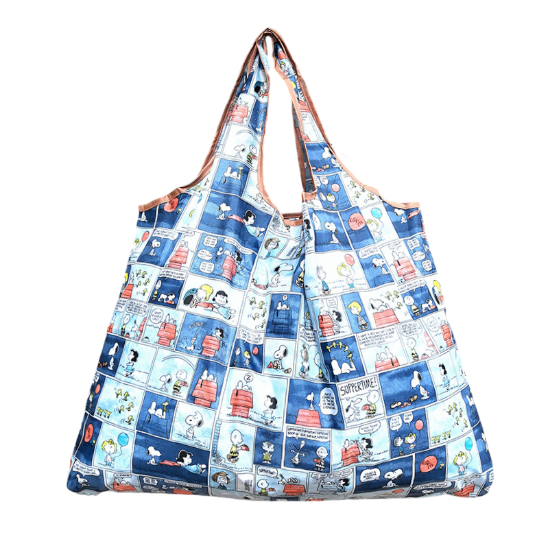 Bolsa Ecológica Snoopy (Collage Azul)