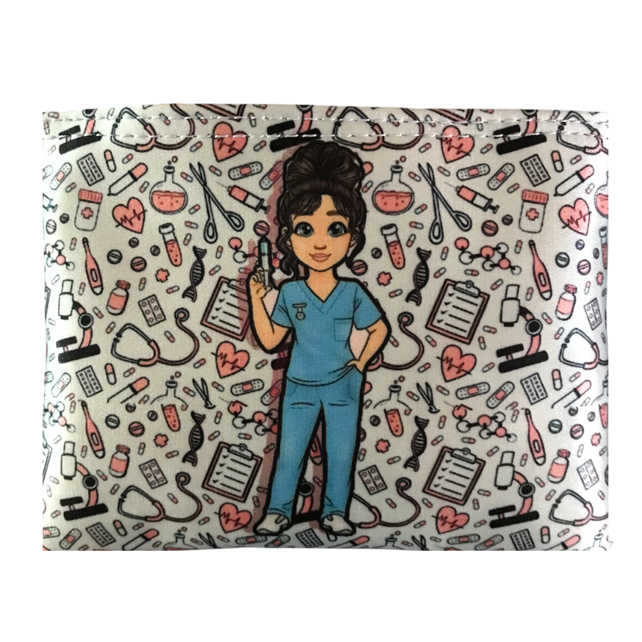 Monedero Enfermera Doctora Blanco