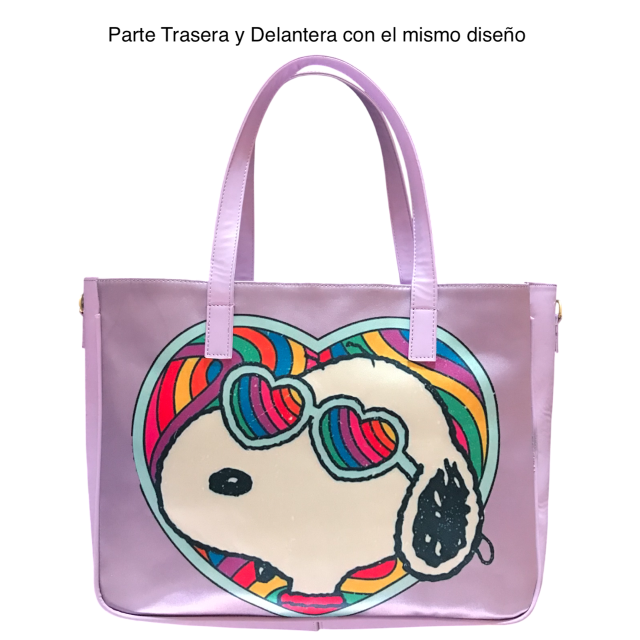Bolsa Snoopy Arcoiris