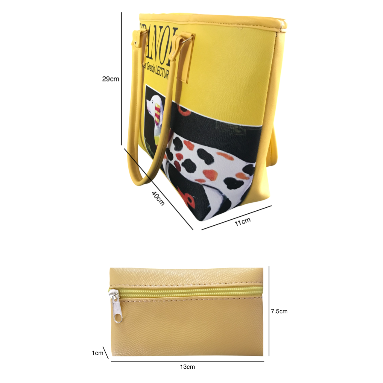 Bolsa Libro Español (Bolsa + Bolsita Multiusos)