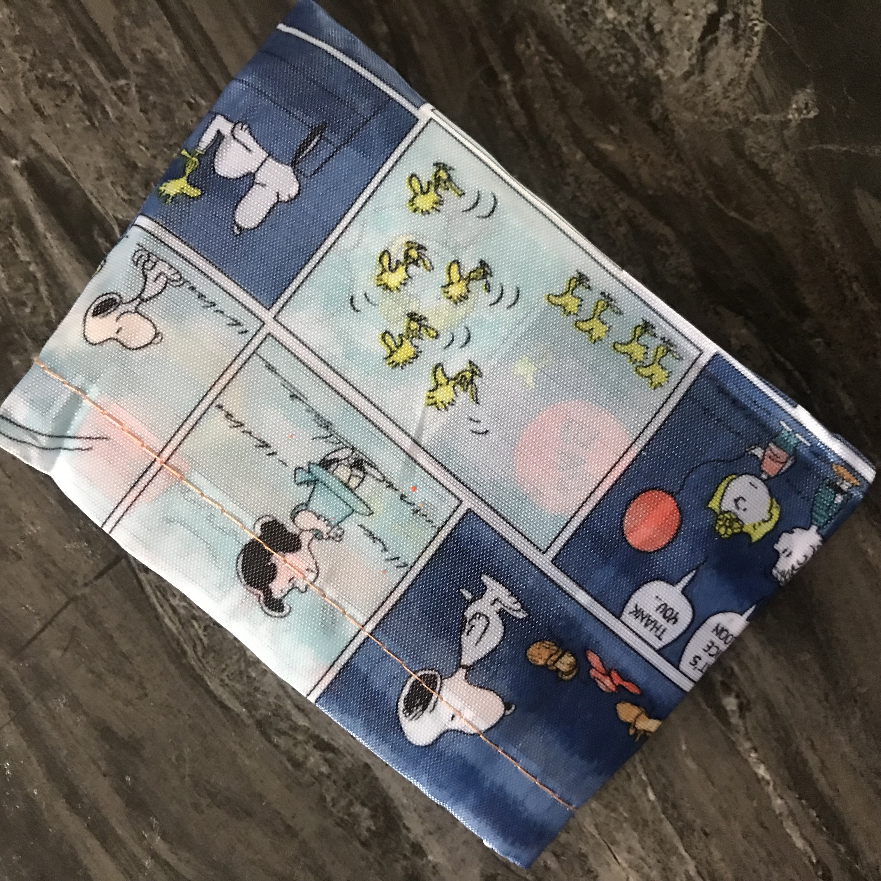 Bolsa Ecológica Snoopy (Collage Azul)