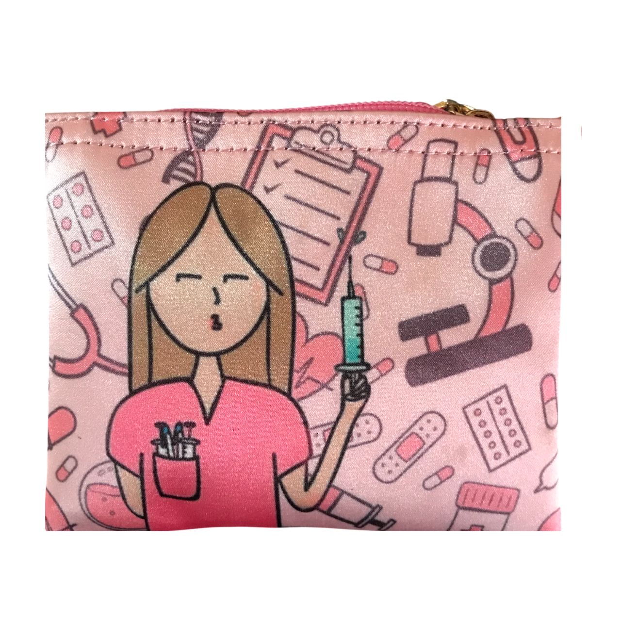 Monedero Enfermera Doctora Rosa