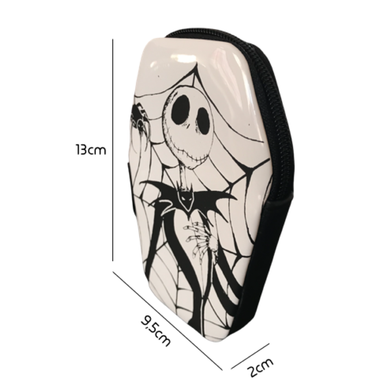 Monedero Jack Ataúd Blanco