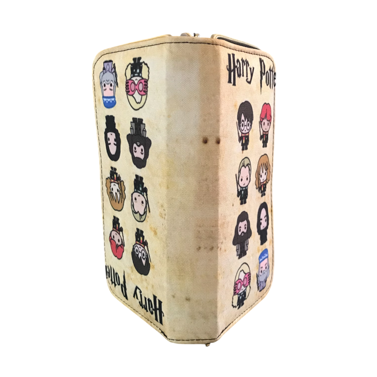Cartera Harry Potter Personajes Doble Cierre