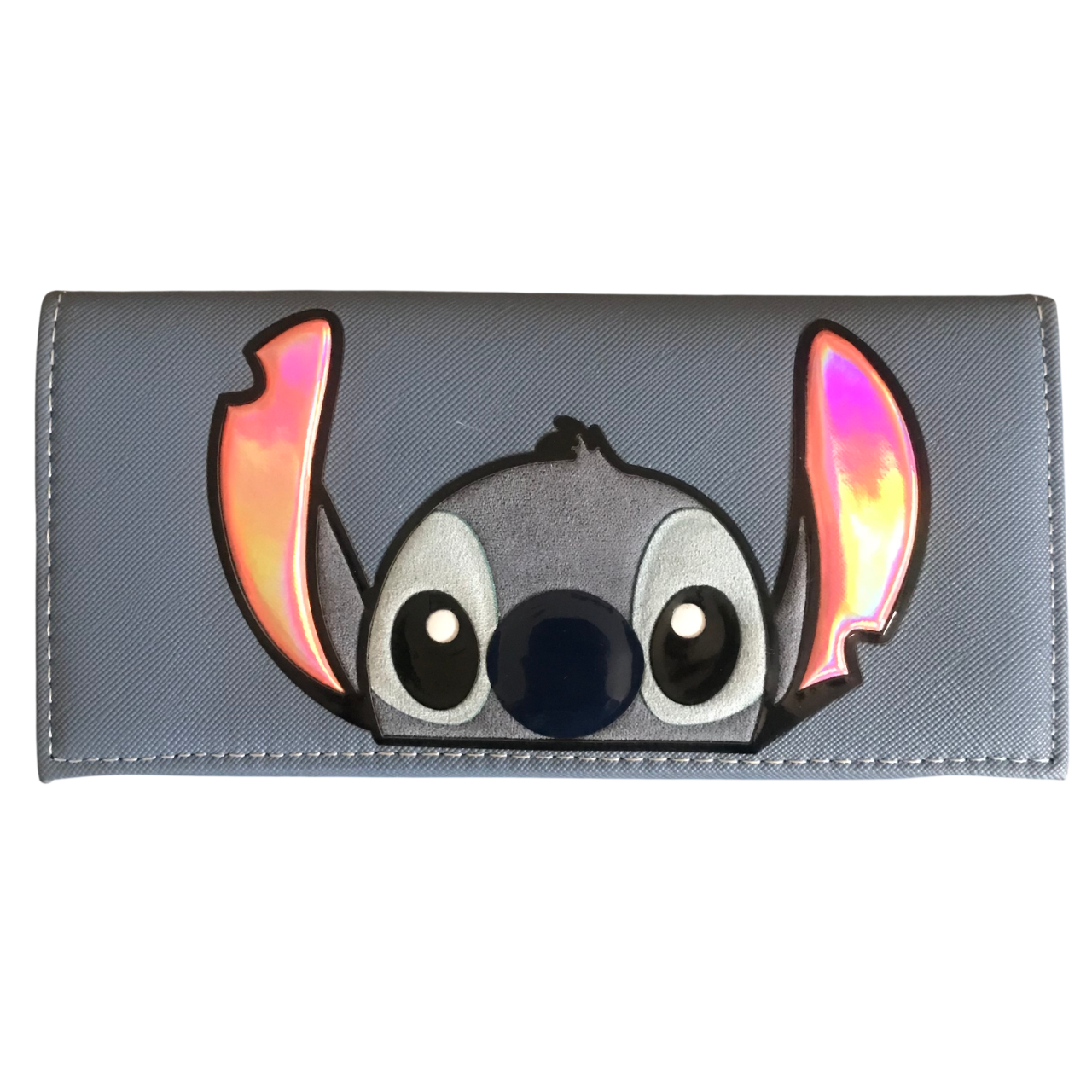 Cartera Stitch Azul Acero