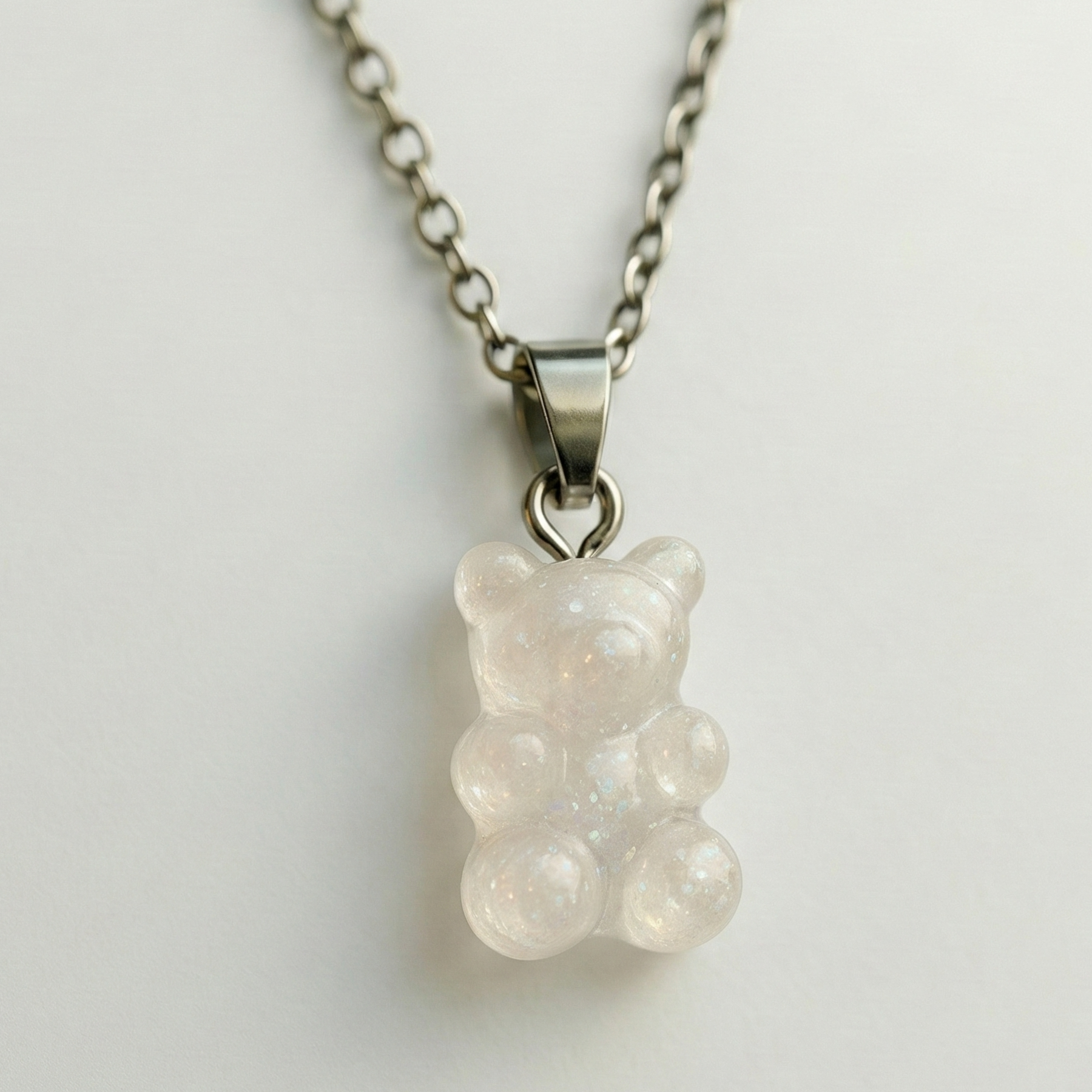 Gummy Bear Pendant Necklace