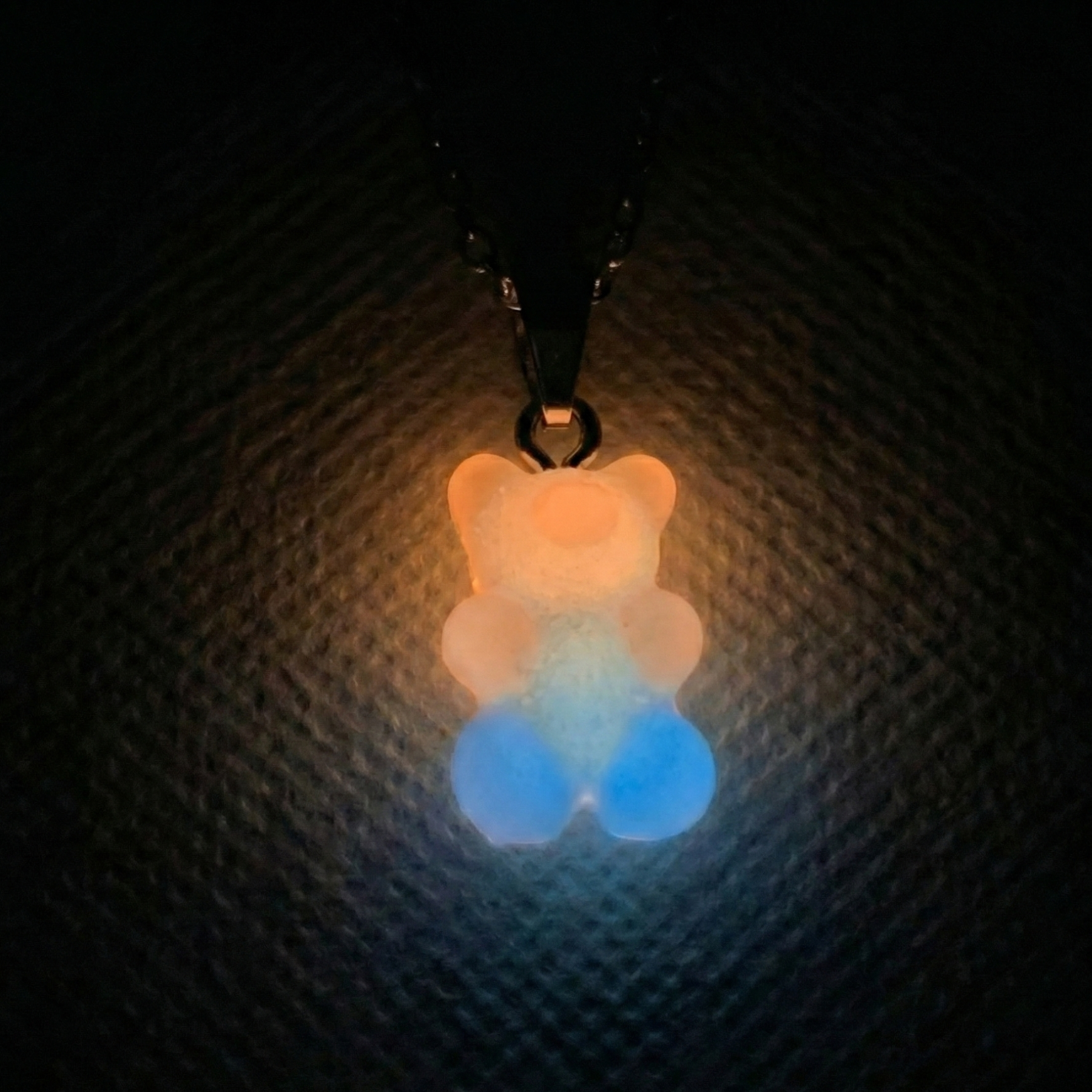 Gummy Bear Pendant Necklace