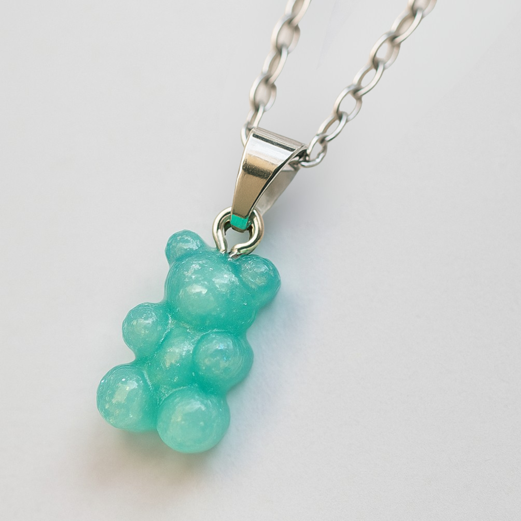 Gummy Bear Pendant Necklace