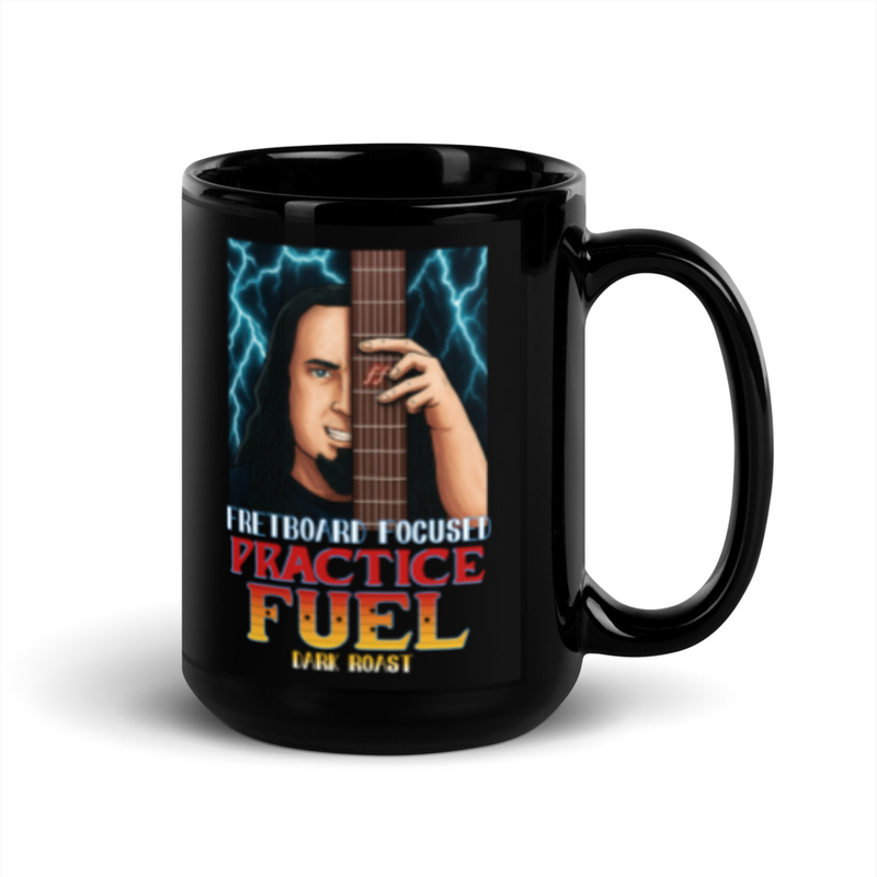 Practice Fuel Coffee Mug (Glossy Black)