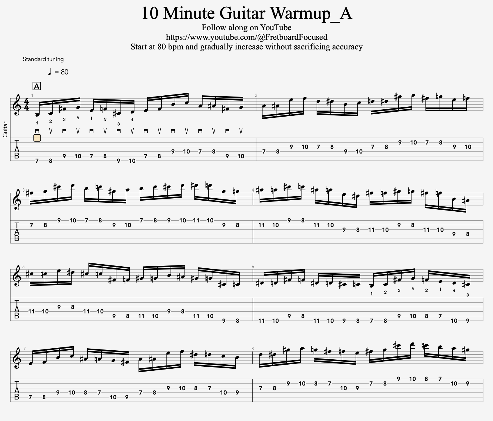 10 Minute Warmup Workout