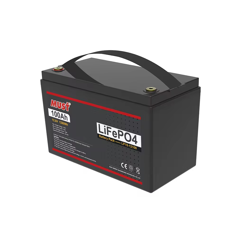 Bateria en litio 12.8V Must 100Ah  1280Wh