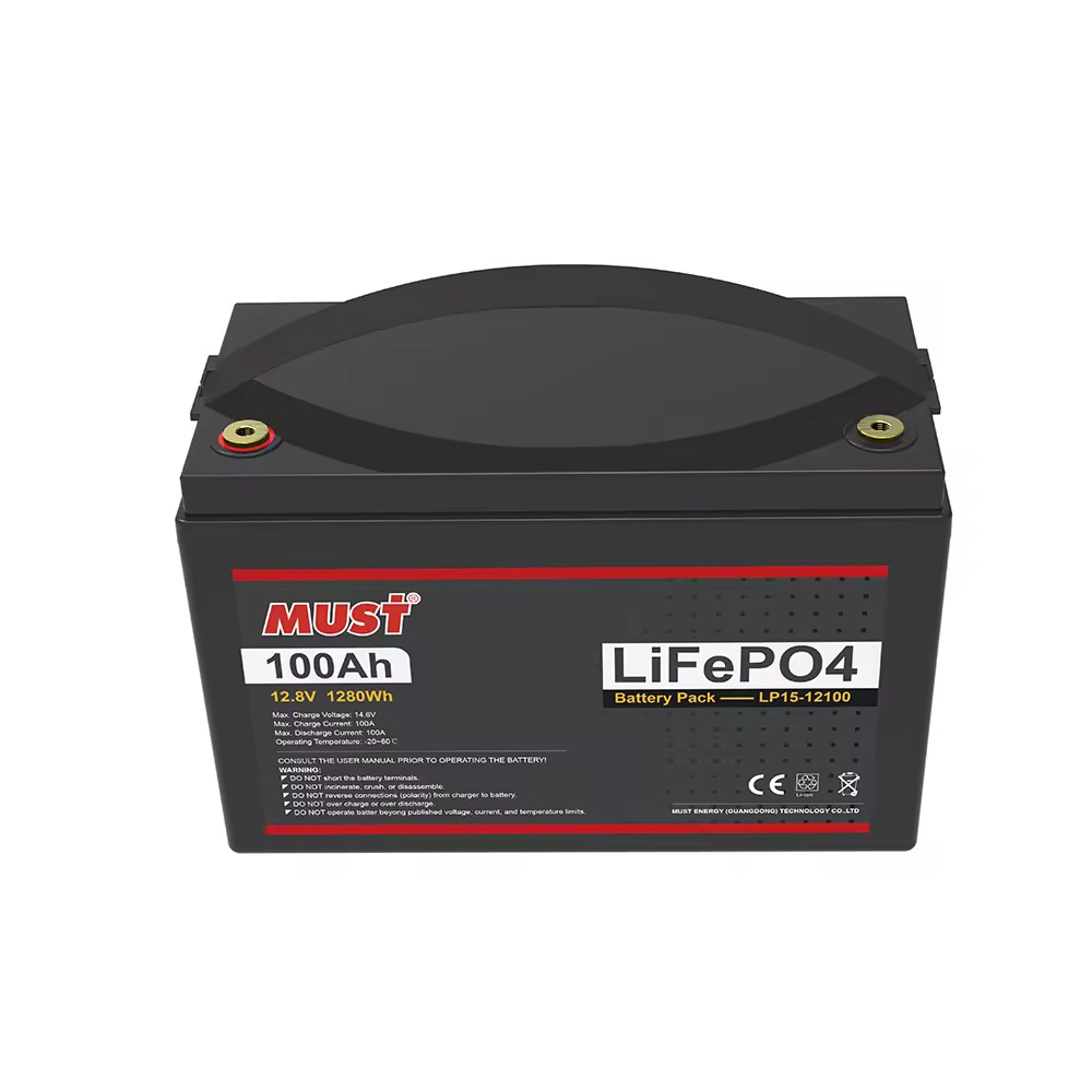 Bateria en litio 12.8V Must 100Ah  1280Wh