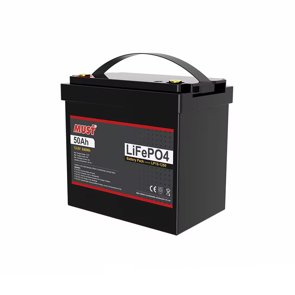 Bateria en litio 12.8V Must 100Ah  1280Wh