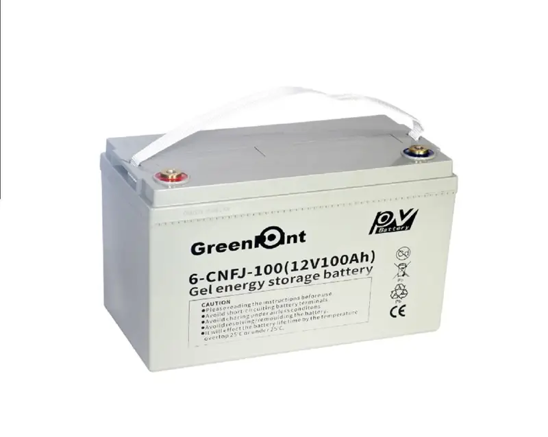 Batería Solar GEL 100Ah de 12V Greenpoint
