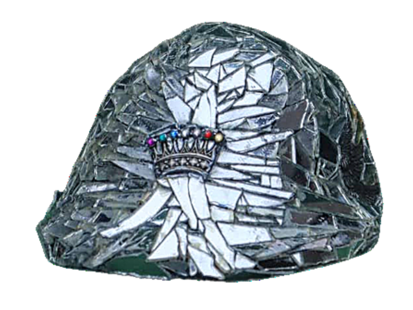 7 Point Crown Derby Hat Mosaic