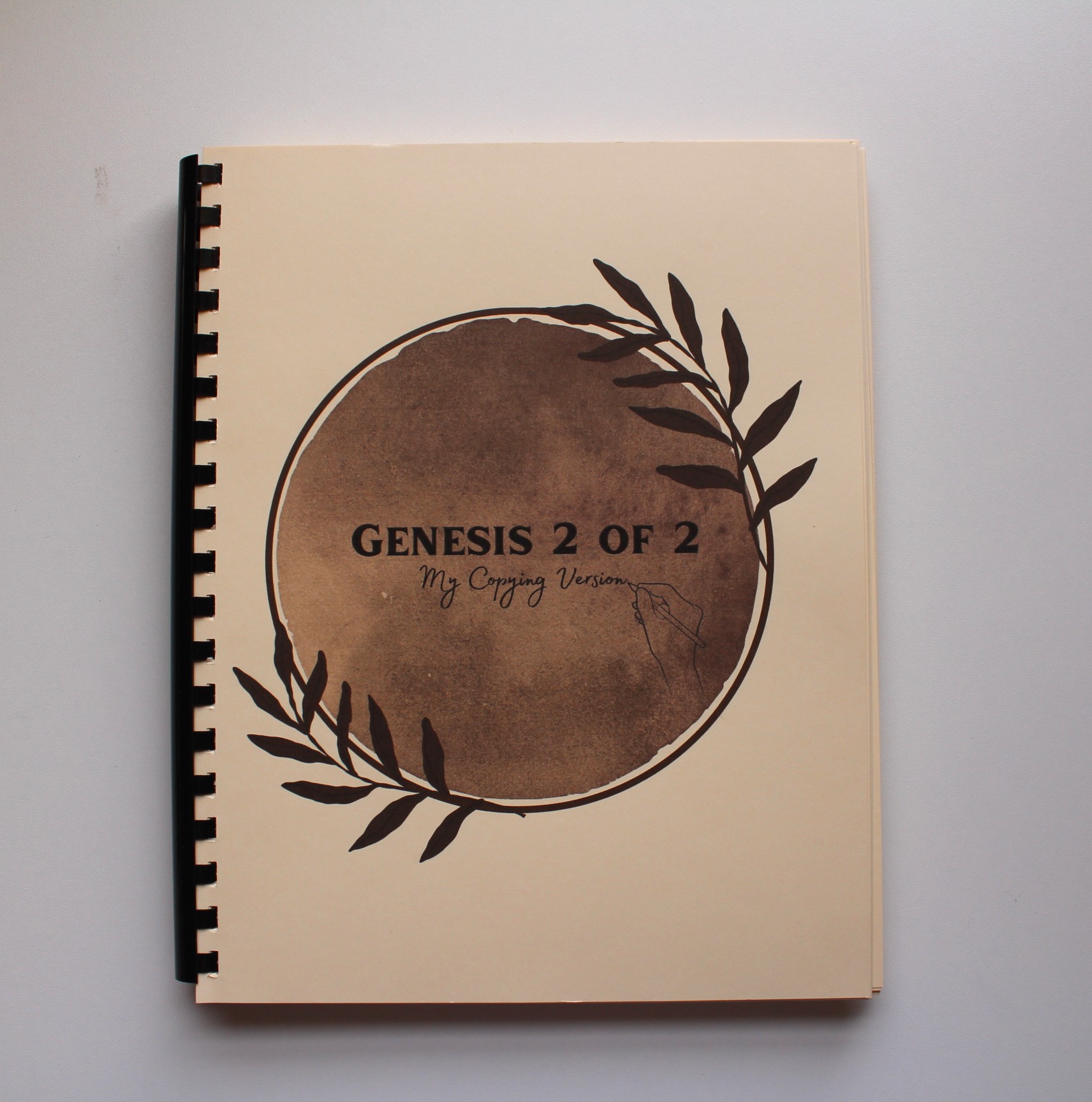 Genesis - (2 books) My Copying Version