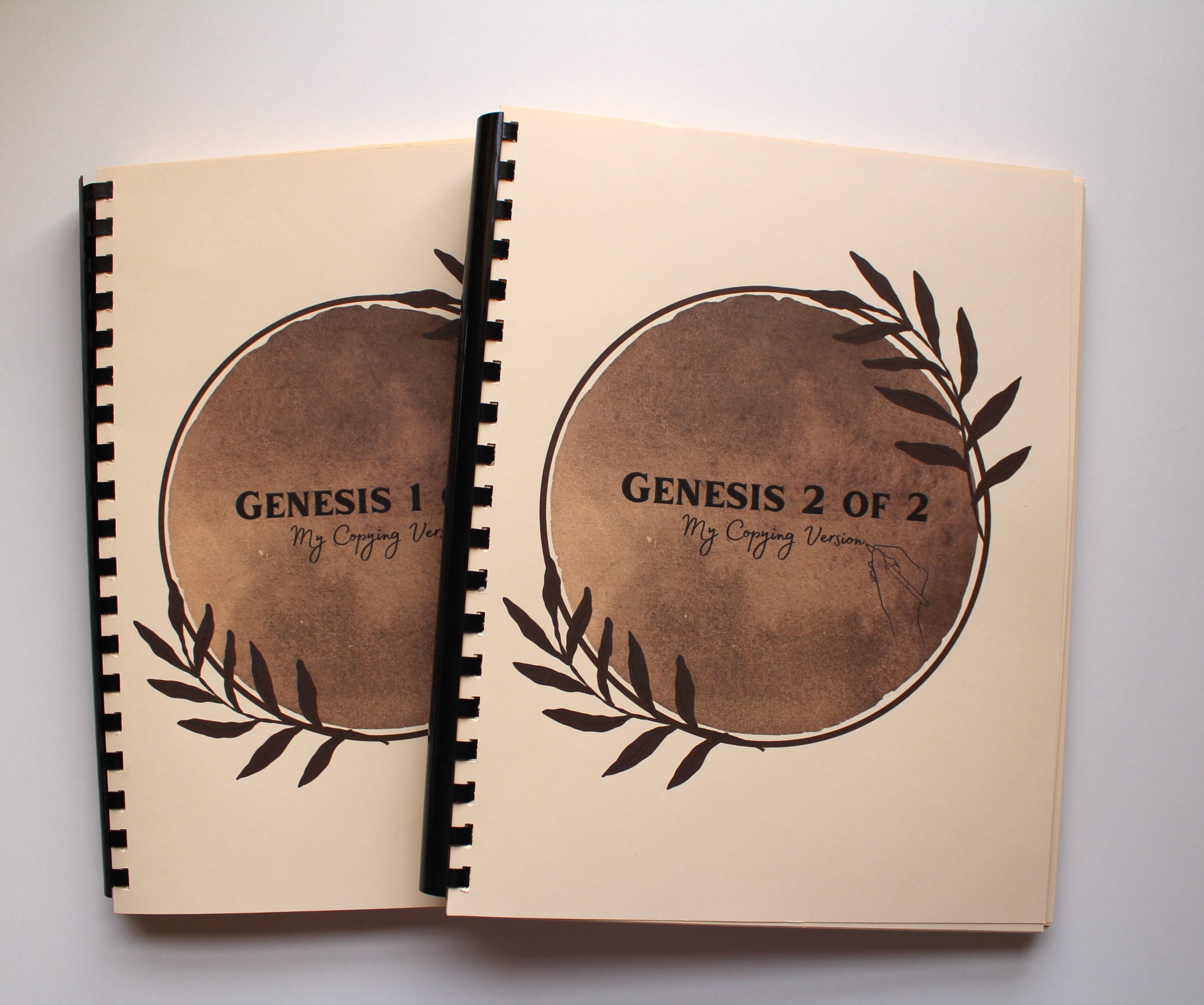 Genesis - (2 books) My Copying Version
